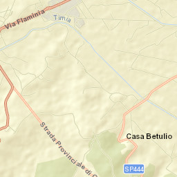 Bevagna Street Map