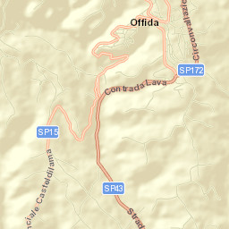 Offida Street Map