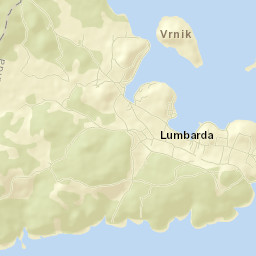 Lumbarda Street Map