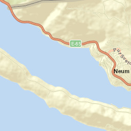 Neum Street Map