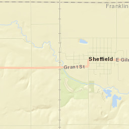 Sheffield Street Map