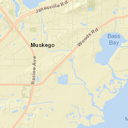 Muskego Street Map