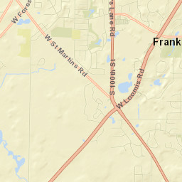 Franklin Street Map