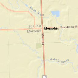 Memphis Street Map