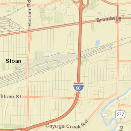 Sloan Street Map