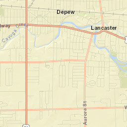 Lancaster Street Map