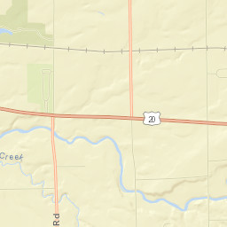 Town Line Street Map