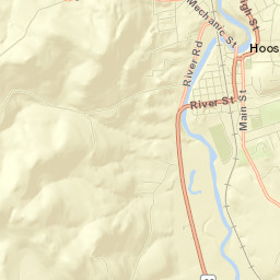 Hoosick Falls Street Map