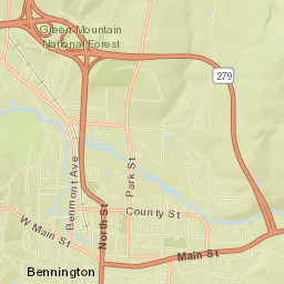 Bennington Street Map
