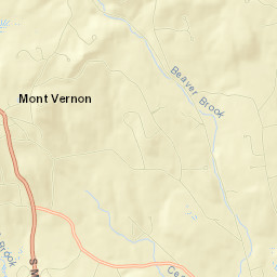 Mont Vernon Street Map