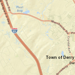Derry Street Map