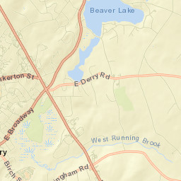 Derry Village Street Map
