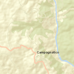 Campagnatico Street Map