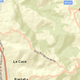 Collazzone Street Map