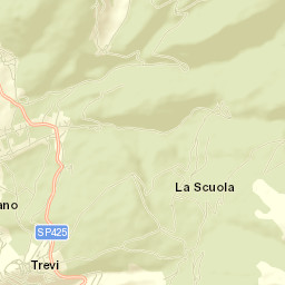 Trevi Street Map