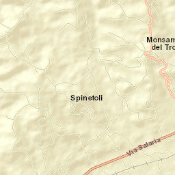 Spinetoli Street Map