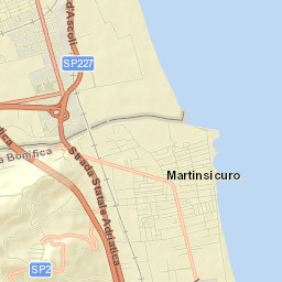 Martinsicuro Street Map