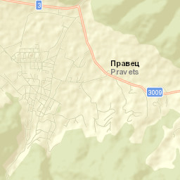 Pravets Street Map