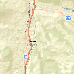 Troyan Street Map