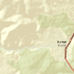 Obshtina Kotel Street Map