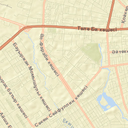 Taraz Street Map