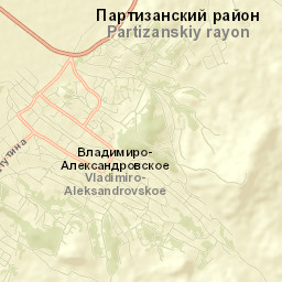 Vladimiro-Aleksandrovskoye Street Map