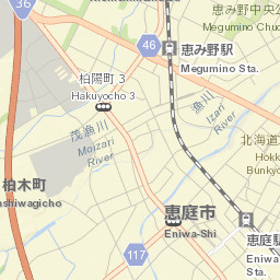 Eniwa-shi Street Map