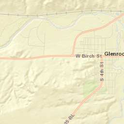 Glenrock Street Map