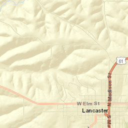 125 West Maple Street, Lancaster, WI Street Map