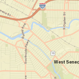 West Seneca Street Map
