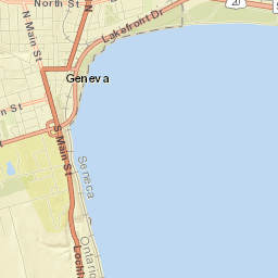 Geneva Street Map