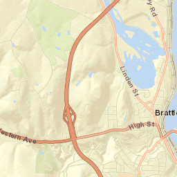 Brattleboro Street Map