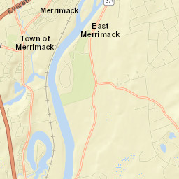 East Merrimack Street Map
