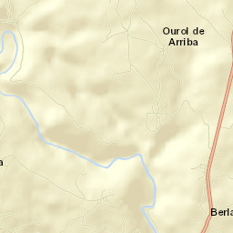 Ourol Street Map