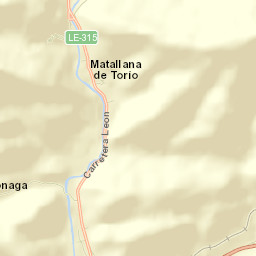 Matallana de Torío Street Map