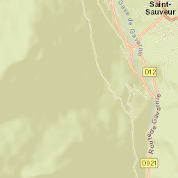 Luz-Saint-Sauveur Street Map