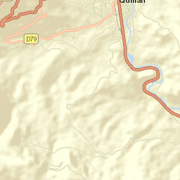 Quillan Street Map
