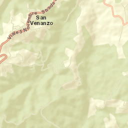 San Venanzo Street Map