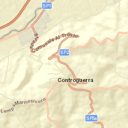 Controguerra Street Map