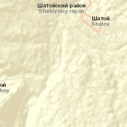 Shatoy Street Map