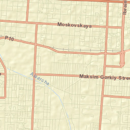 Bishkek Street Map