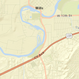 Mills Street Map