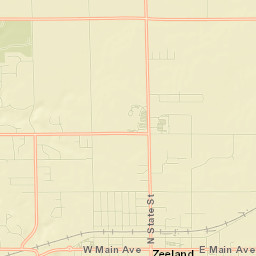 Zeeland Street Map