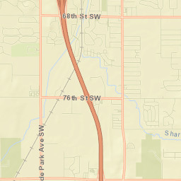 Cutlerville Street Map