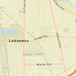 Lackawanna Street Map