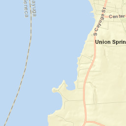 Union Springs Street Map