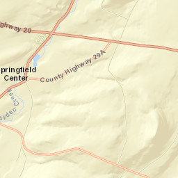 Springfield Street Map