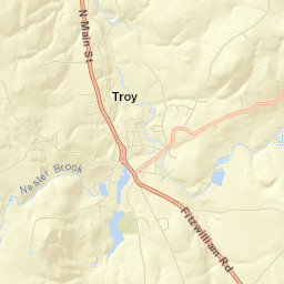 Troy Street Map