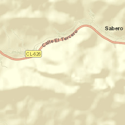 Sabero Street Map