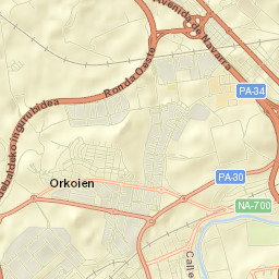 Orkoien Street Map